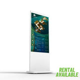Freestanding PCAP Touch Screen Poster