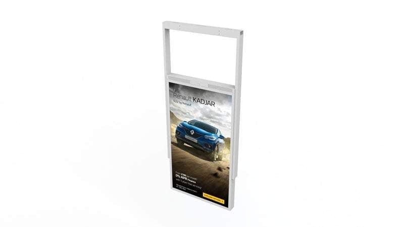 55” Ultra High Brightness Hanging Double-Sided Display
