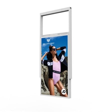 55” ultra high brightness hanging double-sided display - 0