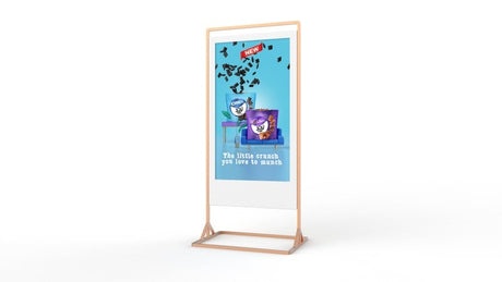 freestanding super slim double-sided digital posters - 1