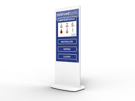 Freestanding PCAP Touch Screen Poster