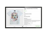 Cloud Shelf 22" Touch Screen Tshirt Shopify